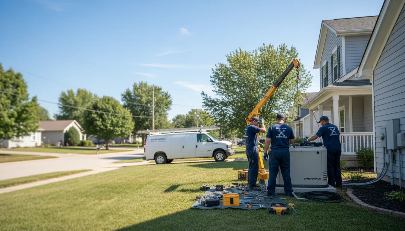 Generator Installation in Ashmore, IL near me